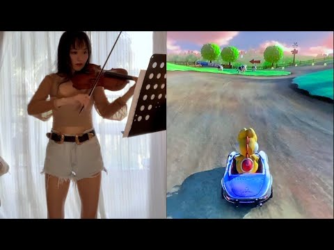 Mario Kart 8 Moo Moo Meadows Cover (Solo Violin)