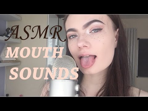ASMR Binaural WET MOUTH SOUNDS Kissing, tongue sounds and more! 😁👅👅💦