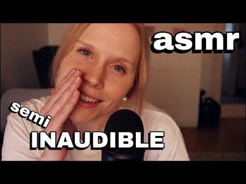 ASMR SUOMI | Semi-inaudible ramble🦋🌻 (asmr is funny, neighbours)