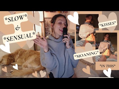 Passionate ASMR | "A Cozy Night" Girlfriend Moans Love & Affection *Slowly* In Your Ears