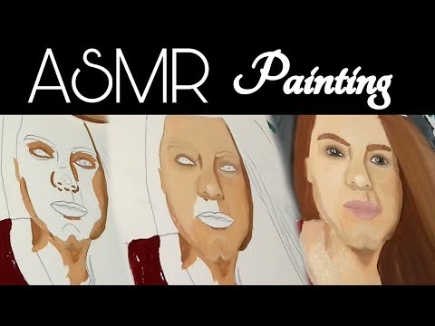 ASMR Painting one of my Tinglelings (No Talking)
