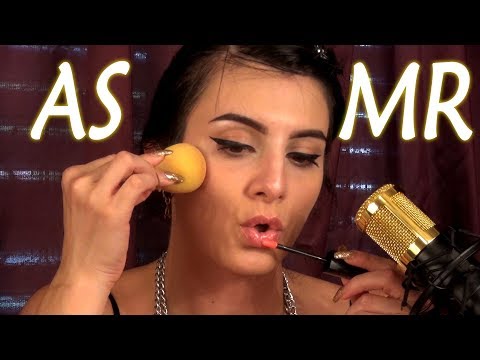 Funny ASMR Makeup Routine | Mouth Sounds