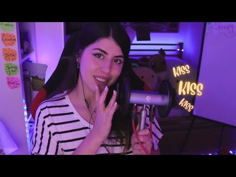 ASMR Ear To Ear Kisses 💋 (+100) 𝓗𝓮𝓪𝓭𝓻𝓮𝓬 𝓜𝓪𝔁 𝓟𝓸𝔀𝓮𝓻! [No Talking After intro]