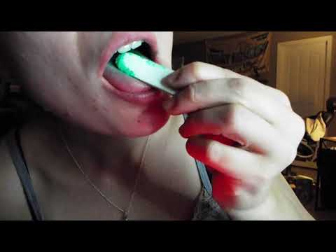 ASMR Candy Eating Sounds. Mouth Sounds