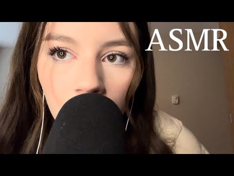 Mouth sounds and trigger words (up close) - ASMR