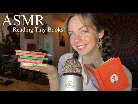 ASMR Reading Tiny Books for Sleep