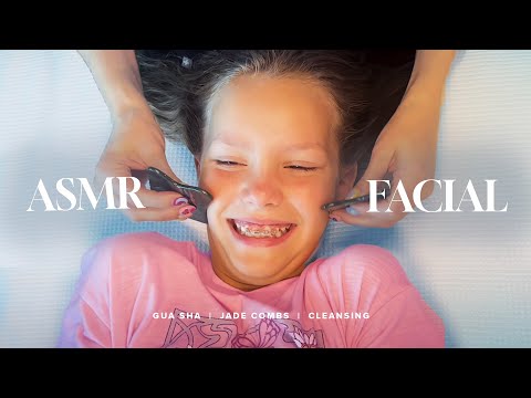 ASMR Facial | Doing my Daughters Facial!