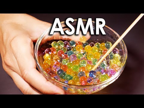 [ASMR] ORBEEZ WATER SOUNDS 😍 (No Talking) WATER BEADS - 4k