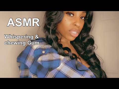 ASMR | I Started A Asmr Service W/Soft Whispering & Gum Chewing ✨