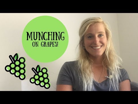 ASMR Munching on Grapes (Requested Video)
