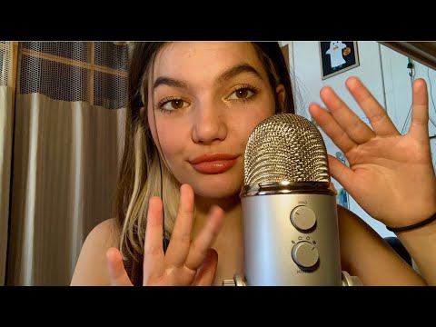 ASMR | Fast & Aggressive Hand Sounds, Lotion Sounds, Lipgloss Application, Mouth Sounds and Rambles