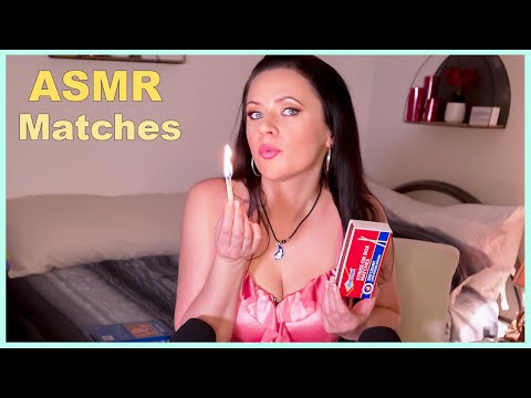 ASMR - Lighting Matches and Putting Out With Water - Soft Whispers Triggers and Tingles With Anna