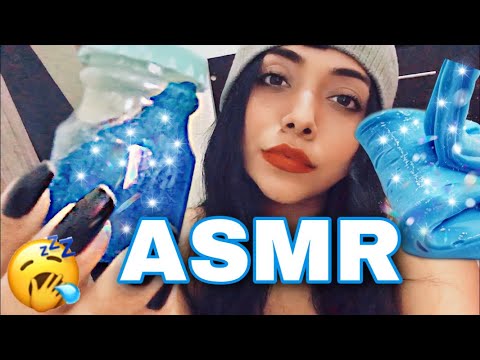 ASMR con Slime 👀💙  RELAJACIÓN - the most satisfying SLIME!!!