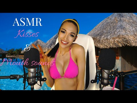 ASMR Mouth Sounds (+ Tk, Sk, Tongue clicking, Kissing sounds, Breathing, Inaudible mouth sounds)