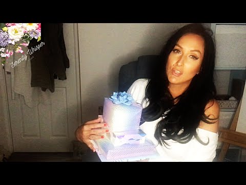 ASMR Relaxing Gift Wrapping, Paper Sounds, Whispering & Tingles