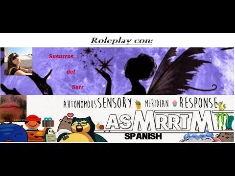 ASMR español Roleplay peluqueria y maquillaje con Rtm ASMR/ hair cut and make up whispering