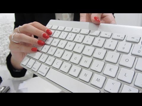 ASMR Typing, Tapping, Clicking - Office Equipment