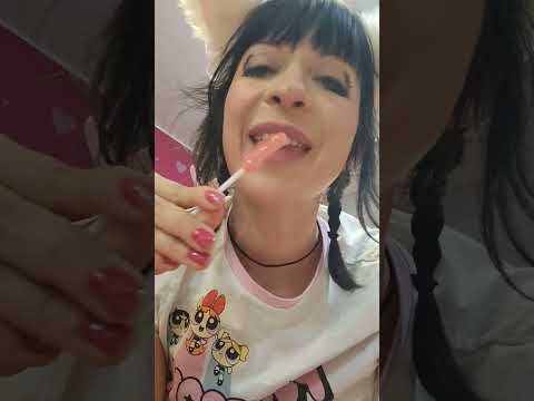 ASMR SHORT| sucking popsicle Lolli Lutschen #asmrshorts #popsicle #asmrsounds #mouthsounds