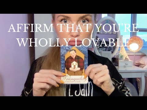 AFFIRM YOU'RE LOVABLE: (AGGRESSIVE/Whisper/Tap/Trace: ASMR HYPNOSIS: Hypnotist Kimberly Ann O'Connor