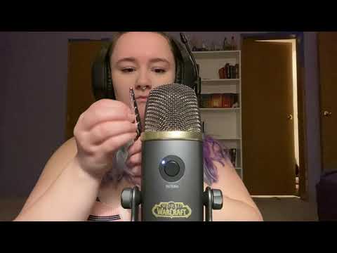 (ASMR) Tickling your ears while I test out my new Blue Yeti microphone. [no talking]