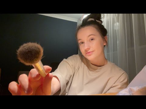 ASMR Best Friend Does Your Make-Up In Hotel Room (LOFI)