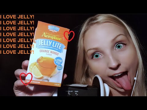 I LOVE JELLY! - [Soft Spoken] Tapping And Talking To You About My Love For Jelly [ASMR]