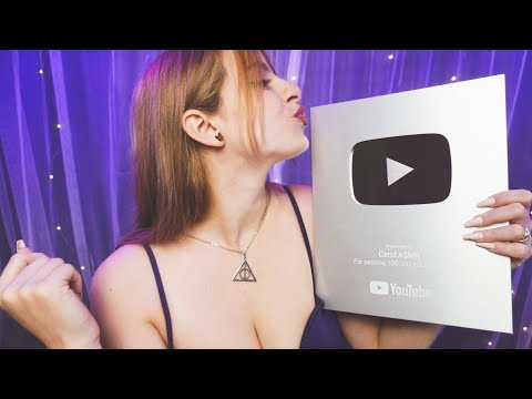 ASMR Placa de Youtube, Unboxing & Tapping 😻✨