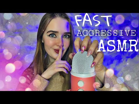 ОЧЕНЬ быстрый  и АГРЕССИВНЫЙ АСМР 😡🫣/aggressive | fast ASMR