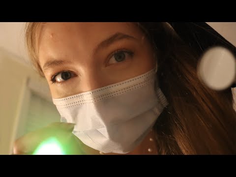ASMR Relaxing Dental Cleaning 🦷😄 (Personal Attention, Scratching, Visuals)
