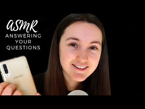 ASMR | Answering Your Questions (Whispered) ~ Q&A