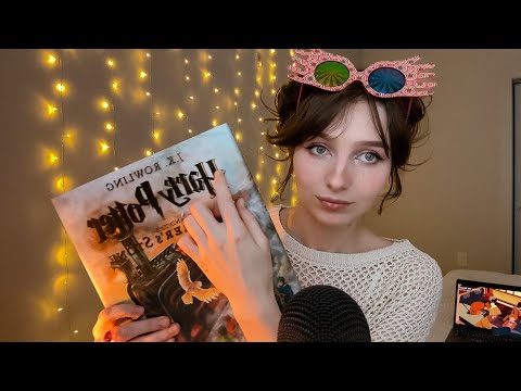 ASMR | ⚡🧙 Reading Harry Potter Illustrated Book Collection With You