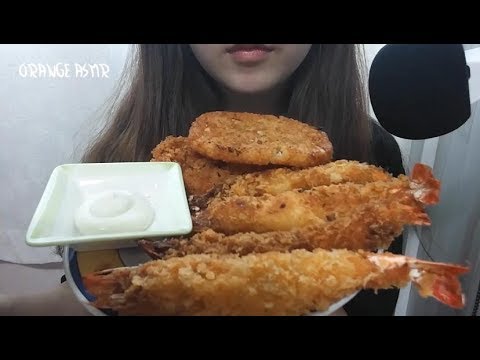 새우튀김과 해시브라운 !! ASMR Fried Shrimp & Hash Brown 이팅사운드 노토킹 먹방 No talking Eating Sounds Mukbang