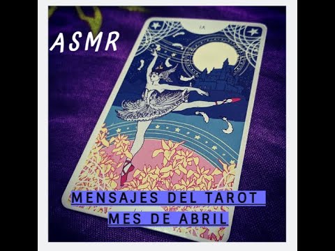 ASMR 🎧-  Lectura del Tarot  *Mensaje para el mes de Abril* °Renuncia a Creencias limitantes°