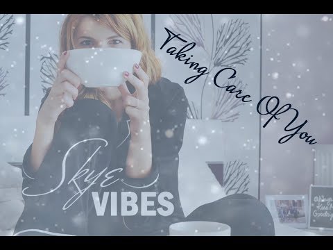 ASMR Girlfriend Roleplay ~ Taking Care Of You When You Are Sick (Comfort) (I Love You) (Snow Storm)