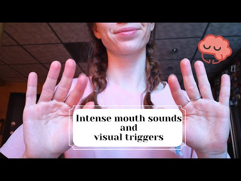 ASMR | Layered Intense mouth sounds and Visual triggers