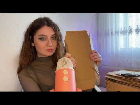 ASMR Breaking Cardboard Boxes 📦 | Tapping, Cutting And Ripping Sounds ♥️♥️