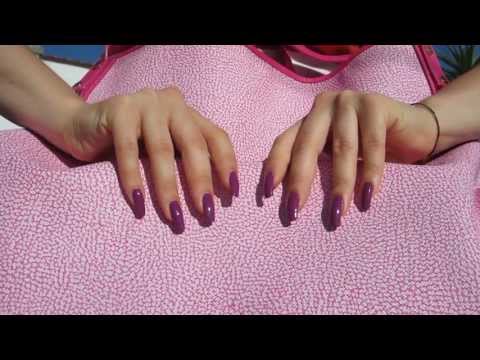ASMR: scratch and show my Long Natural Nails - (video 39: FULL VERSION)