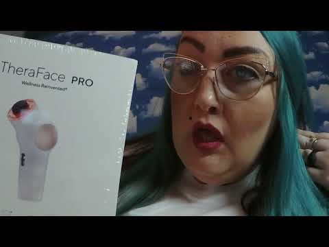 ASMR Plastic & Boxes First Impressions ( TheraFace Pro )