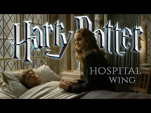 You and Hermione take care of Ron 😷🌡️​​ ​Hogwarts Hospital Wing ⋄ Harry Potter Animated Ambience