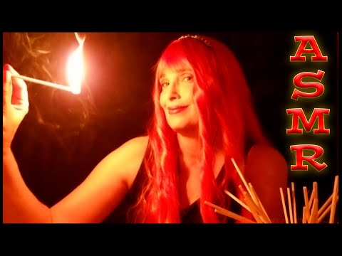 ASMR: Blowing Out Matches. (Ear to Ear, Lighting Matches, Deep Ear Blowing)