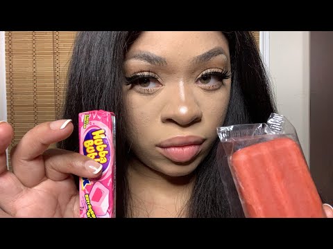 Asmr : Live triggers: Popsicle, Gum and More