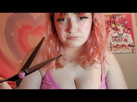 ASMR The RUDEST Haircut and Styling You've Ever Expierenced!