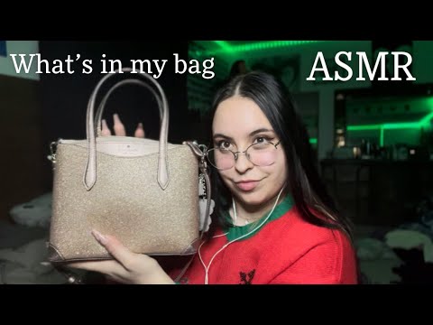 Fast & Aggressive What’s In My Bag ASMR (re-upload)
