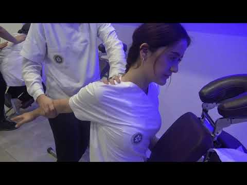 ASMR female physiotherapist technician massage = back,foot,arm,neck,sleep massage + bayan masajı