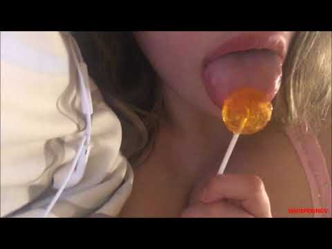 ASMR 👅 Mouth Sounds & Lollipop UP CLOSE!