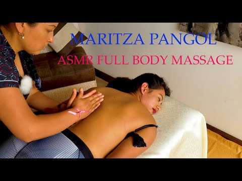 Maritza  Pangol ♥♥♥  Ecuadorian Full Body ASMR massage, soft & relaxing sounds.