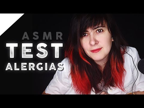 ✅ Test de Alergias | Roleplay Examen Médico Atención Personal | Zeiko ASMR