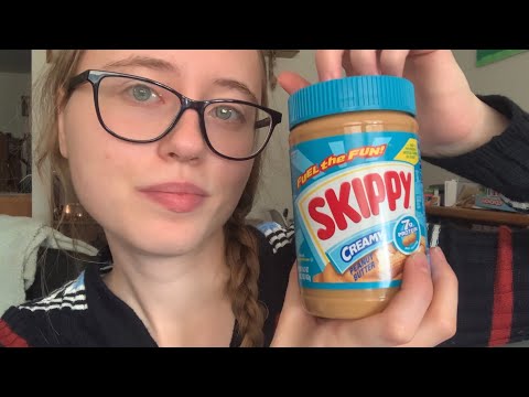 Repeating “Peanut Butter” as I Tap on Peanut Butter ASMR 🥜