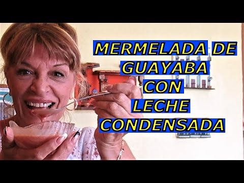RECETA ÚNICA MERMELADA DE GUAYABA CON LECHE CONDENSADA😋EASY DESSERT RECIPE