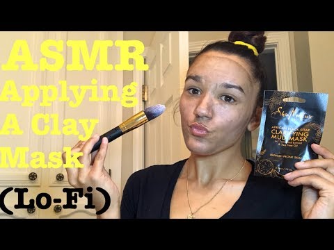 ASMR Applying a Clay Mask (Lo-Fi)